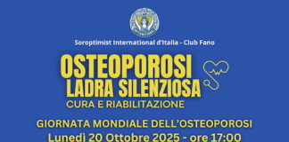 Osteoporosi, se ne parla oggi a Fano