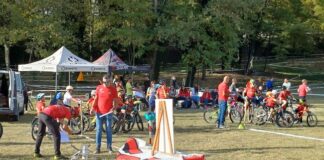 San Severino Marche, festa di fine corso del Pedale Settempedano