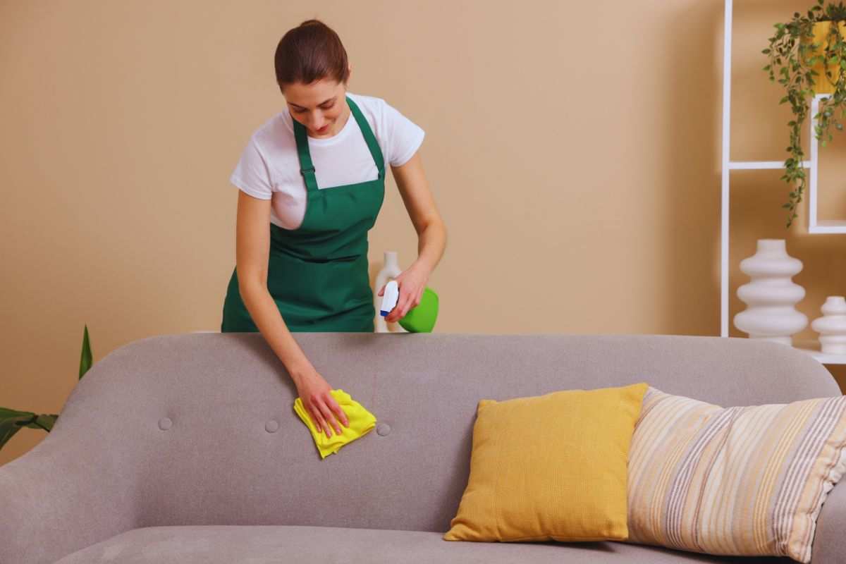 pulizia del divano: i metodi
