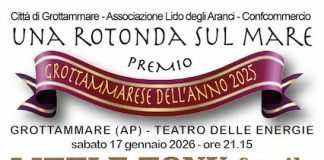 “Una rotonda sul Mare – premio Grottammarese dell’Anno” by Lido degli Aranci, il 17 gennaio al Teatro delle Energie