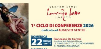 Loreto, al via il Ciclo di Conferenze del Centro Studi Lorenzo Lotto