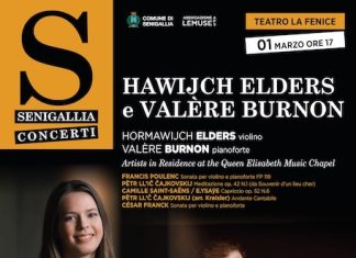 A Senigallia Concerti Hawijch Elders e Valère Burnon