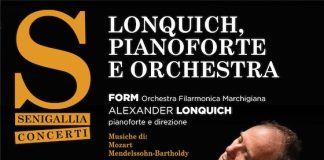 “Lonquich, Pianoforte e Orchestra” l’11 aprile a Senigallia