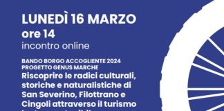 San Severino, Borgo Accogliente / Genus Marche: il 16 marzo incontro online