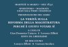 Macerata, presentazione del libro “La verità sulla riforma della magistratura”