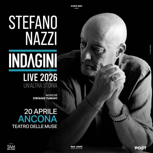 Indagini Live 2026 di Stefano Nazzi ad Ancona