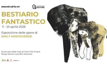 Macerata, all’Ecomuseo la mostra “Bestiario fantastico” di Emily Monteverde