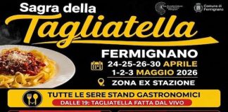“Sagra della Tagliatella” a Fermignano dal 30 aprile al 3 maggio