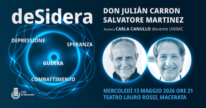 Macerata, Don Julián Carrón e Salvatore Martinez chiudono  “Desidera”