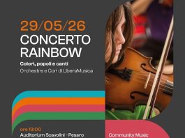 Concerto Rainblow con Orchestra e Cori di LiberaMusica a Pesaro