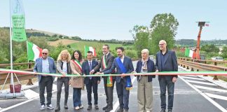 Castelfidardo, inaugurato il ponte sul Fosso Rigo