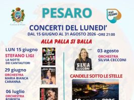 I “Concerti del Lunedì” alla Palla di Pomodoro di Pesaro