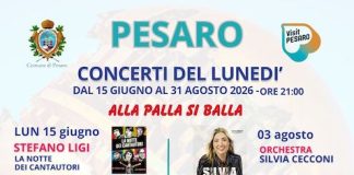 I “Concerti del Lunedì” alla Palla di Pomodoro di Pesaro