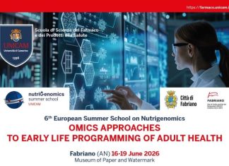 “European Summer School on Nutrigenomics”, dal 16 al 19 giugno a Fabriano