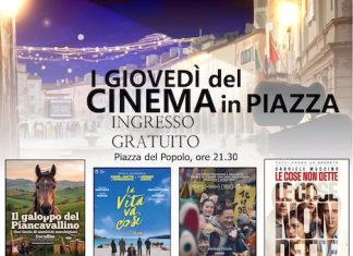 “I giovedì del cinema in piazza” dal 25 giugno a San Severino Marche