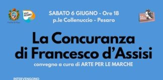 “La Concuranza di Francesco d’Assisi”, il 6 giugno l’incontro a Pesaro