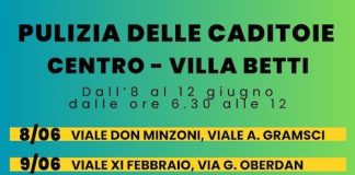 Pesaro, pulizia delle caditoie in Centro storico e a Villa Betti