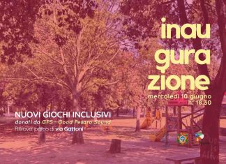 A Pesaro l’inaugurazione dei nuovi giochi inclusivi nel parco di via Gattoni
