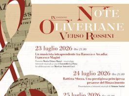 Al via oggi a Pesaro “Note Oliveriane. Verso Rossini”