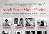 Ascoli Street Music Festival: il 25 luglio la prima edizione
