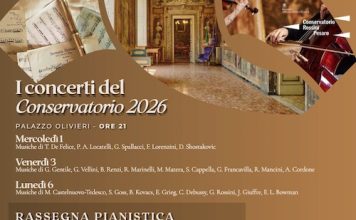 Pesaro, “I Concerti del Conservatorio” dal 6 all’11 Luglio 2026
