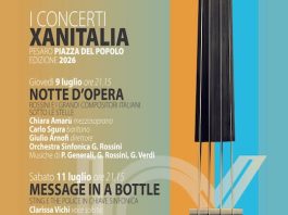 “I Concerti Xanitalia” a Pesaro: Il 9 luglio primo appuntamento