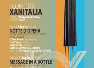 “I Concerti Xanitalia” a Pesaro: Il 9 luglio primo appuntamento