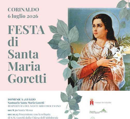 Festa di Santa Maria Goretti 2026 a Corinaldo