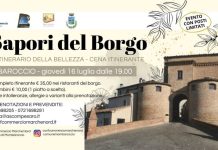 “I sapori del borgo”: torna la cena itinerante a Mombaroccio