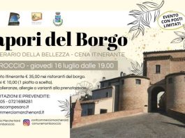 “I sapori del borgo”: torna la cena itinerante a Mombaroccio