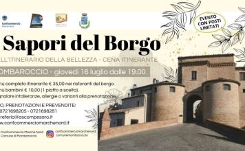 “I sapori del borgo”: torna la cena itinerante a Mombaroccio