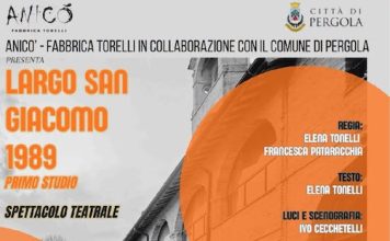 A Pergola domani lo spettacolo “Largo San Giacomo 1989”