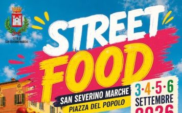 “Street Food” dal 3 al 6 settembre a San Severino Marche