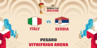 Italia-Serbia basket il 31 agosto a Pesaro