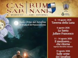 Castrum Sarnani dal 6 al 30 agosto la 18esima edizione