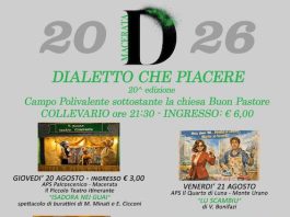 “Dialetto che Piacere” dal 20 al 25 agosto a Macerata