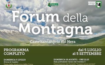 Quinto Forum della Montagna a Castelsantangelo sul Nera