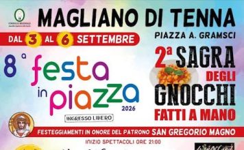 Sagra degli gnocchi fatti a mano: dal 3 al 6 settembre a Magliano di Tenna