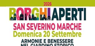 San Severino Marche, il 20 settembre torna “Borghi Aperti”