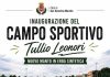 San Severino Marche: inaugurazione del Campo da calcio “Tullio Leonori”
