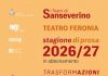 Stagione di Prosa dei Teatri di Sanseverino 2026/2027: al via la campagna abbonamenti