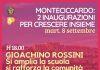 Pesaro, scuola G. Rossini di Monteciccardo: l’inaugurazione