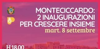 Pesaro, scuola G. Rossini di Monteciccardo: l’inaugurazione