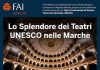 “Lo splendore dei Teatri UNESCO nelle Marche”: il 12 e 13 settembre l’evento FAI