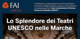 “Lo splendore dei Teatri UNESCO nelle Marche”: il 12 e 13 settembre l’evento FAI