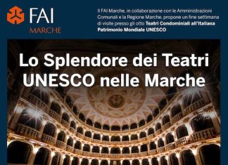 “Lo splendore dei Teatri UNESCO nelle Marche”: il 12 e 13 settembre l’evento FAI