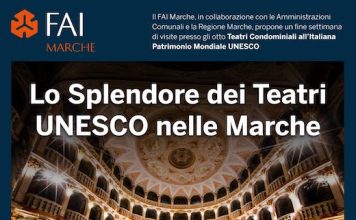 “Lo splendore dei Teatri UNESCO nelle Marche”: il 12 e 13 settembre l’evento FAI