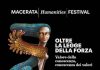 Macerata Humanities Festival: dal 13 al 16 ottobre la conoscenza sfida la legge della forza