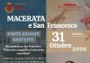 Macerata, il 31 ottobre visite guidate gratuite alla mostra su San Francesco