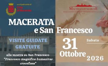 Macerata, il 31 ottobre visite guidate gratuite alla mostra su San Francesco